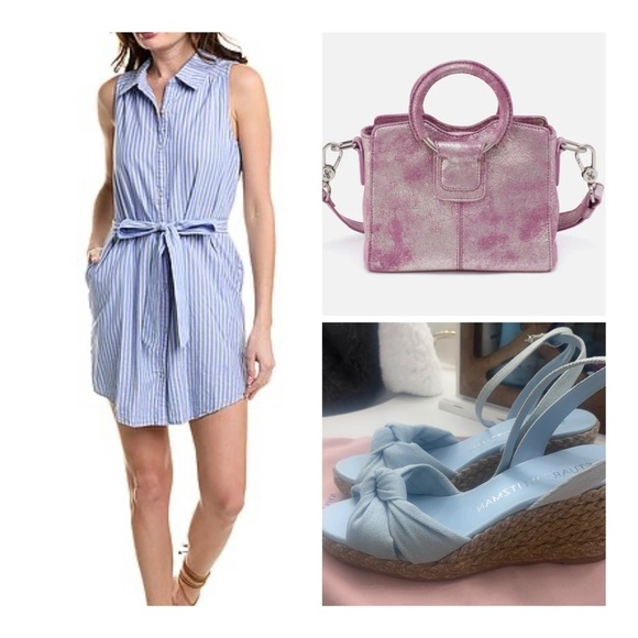 COPY - Hobo NWT hot Pink metallic leather mini crossbody/satchel with shoulder … - Picture 12 of 12